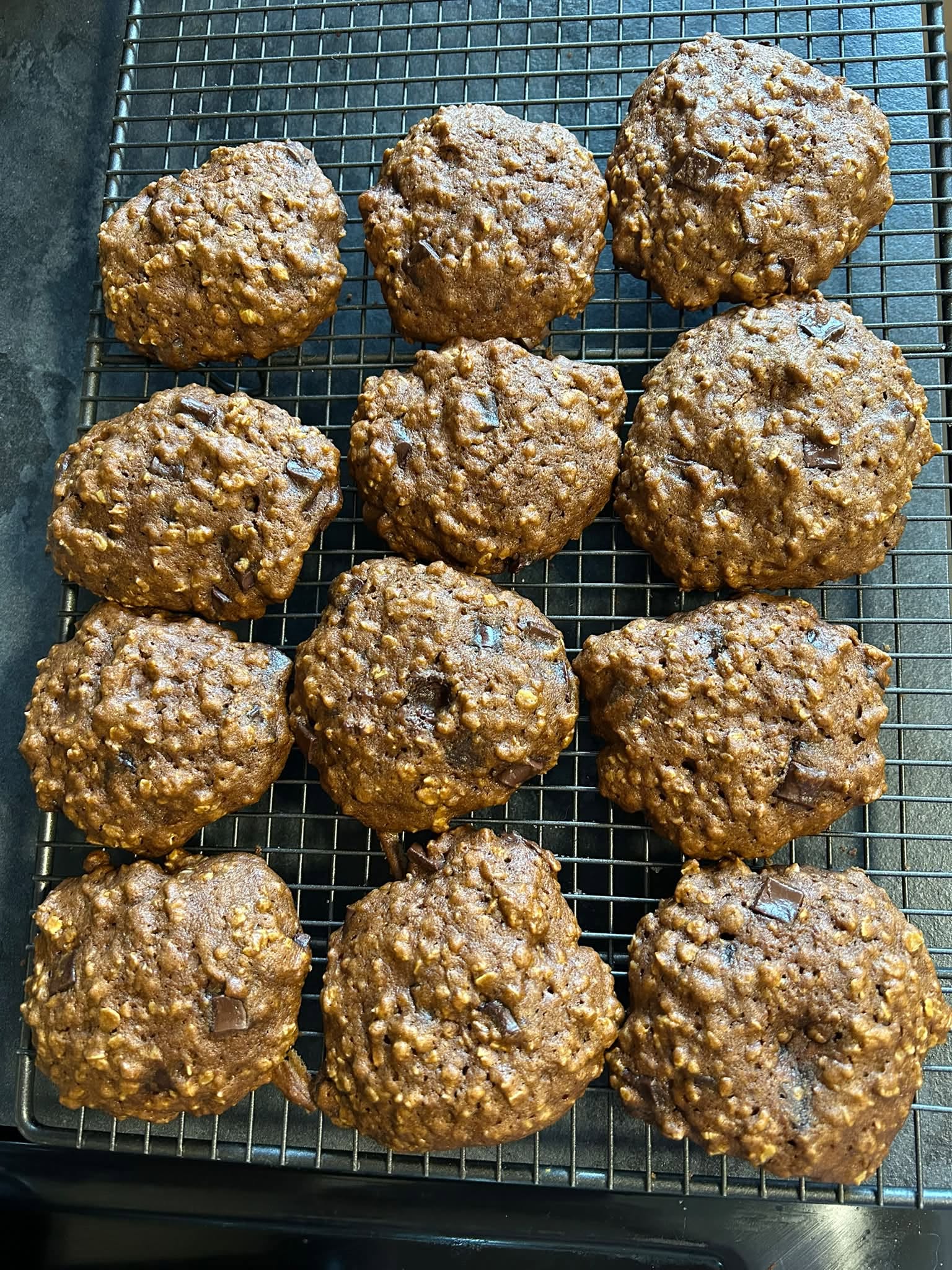 Amanda's pumpkin oatmeal cookies 