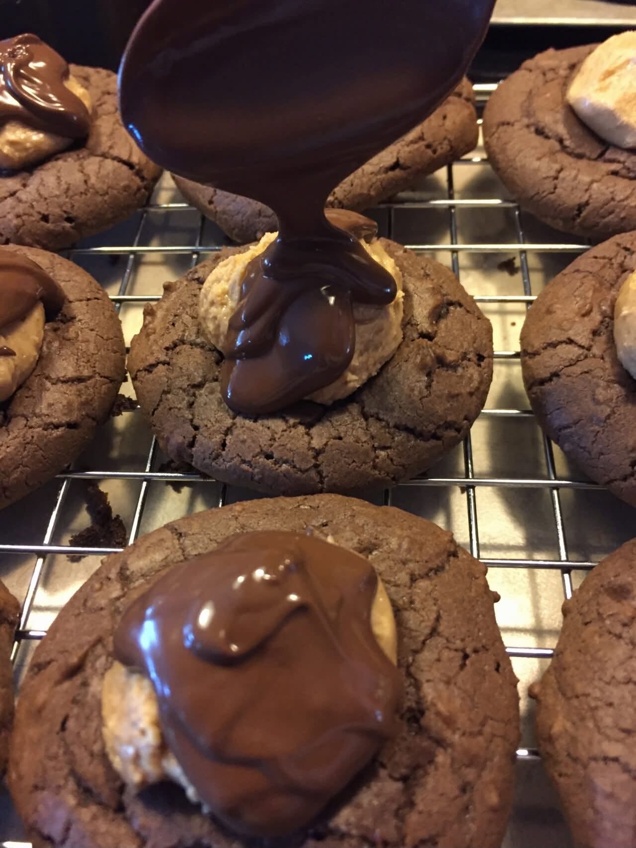 Theresa's buckeye brownies