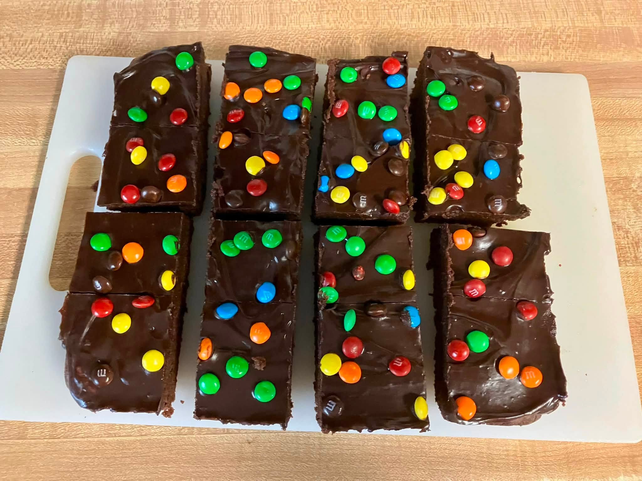 Denise's homemade Cosmic Brownies
